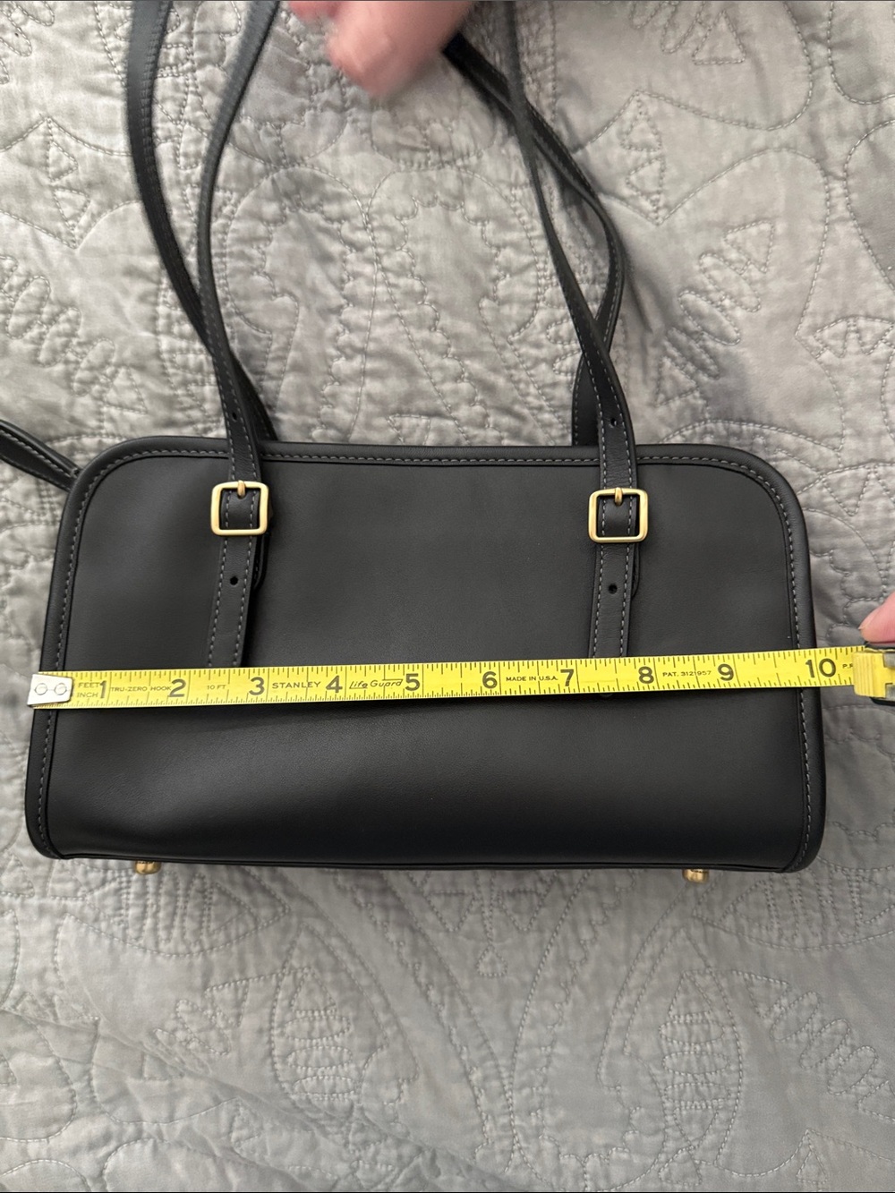 Coach swing zip double strap handbag - Picture 8 of 9